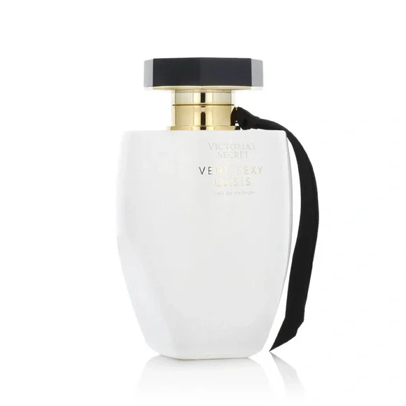 Victoria's Secret White and Black Perfume Bottle Minimalist Design - Picture 3 of 3